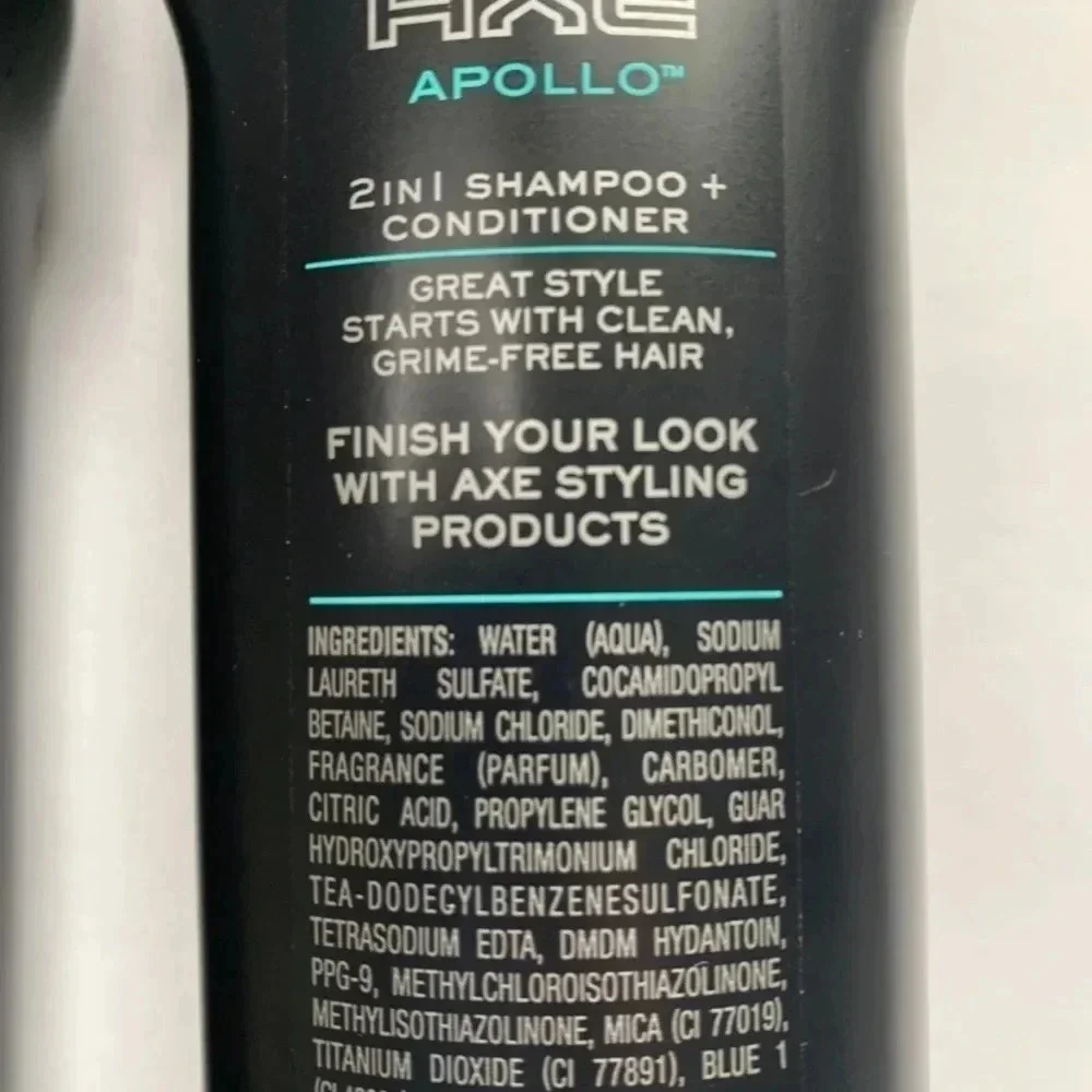 Axe Shampoo & Conditioner Apollo Sage Cedarwood New
